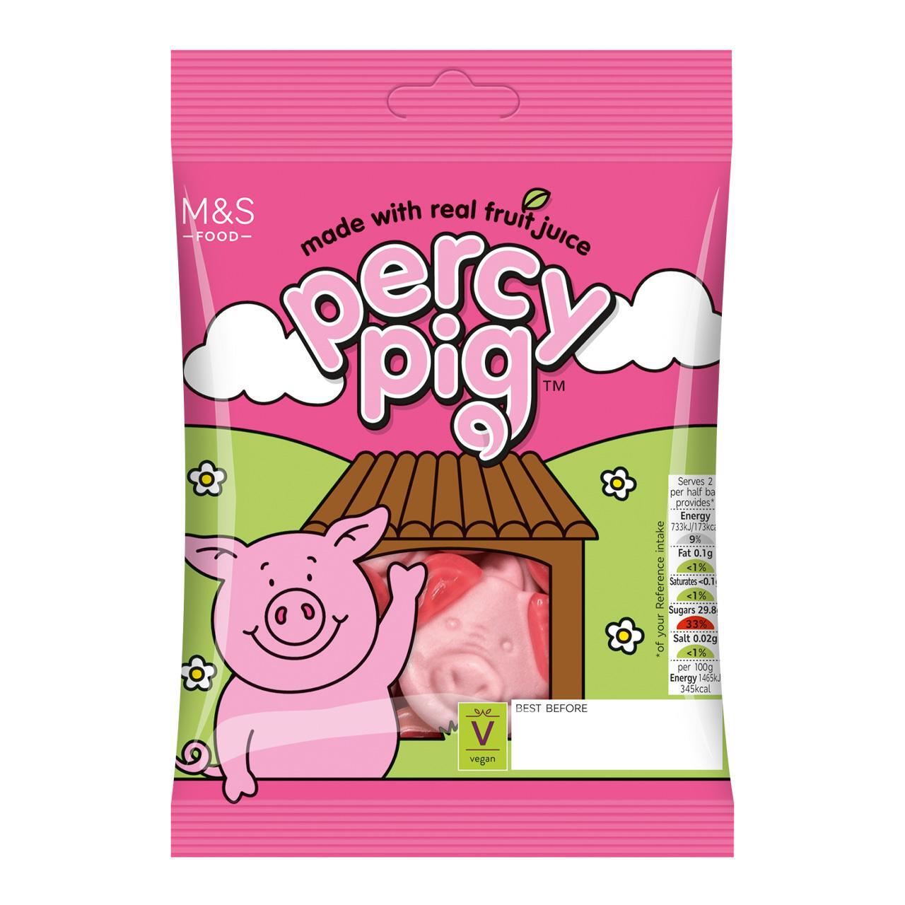 M&S Percy Pig Fruit Gums 170g | Zoom