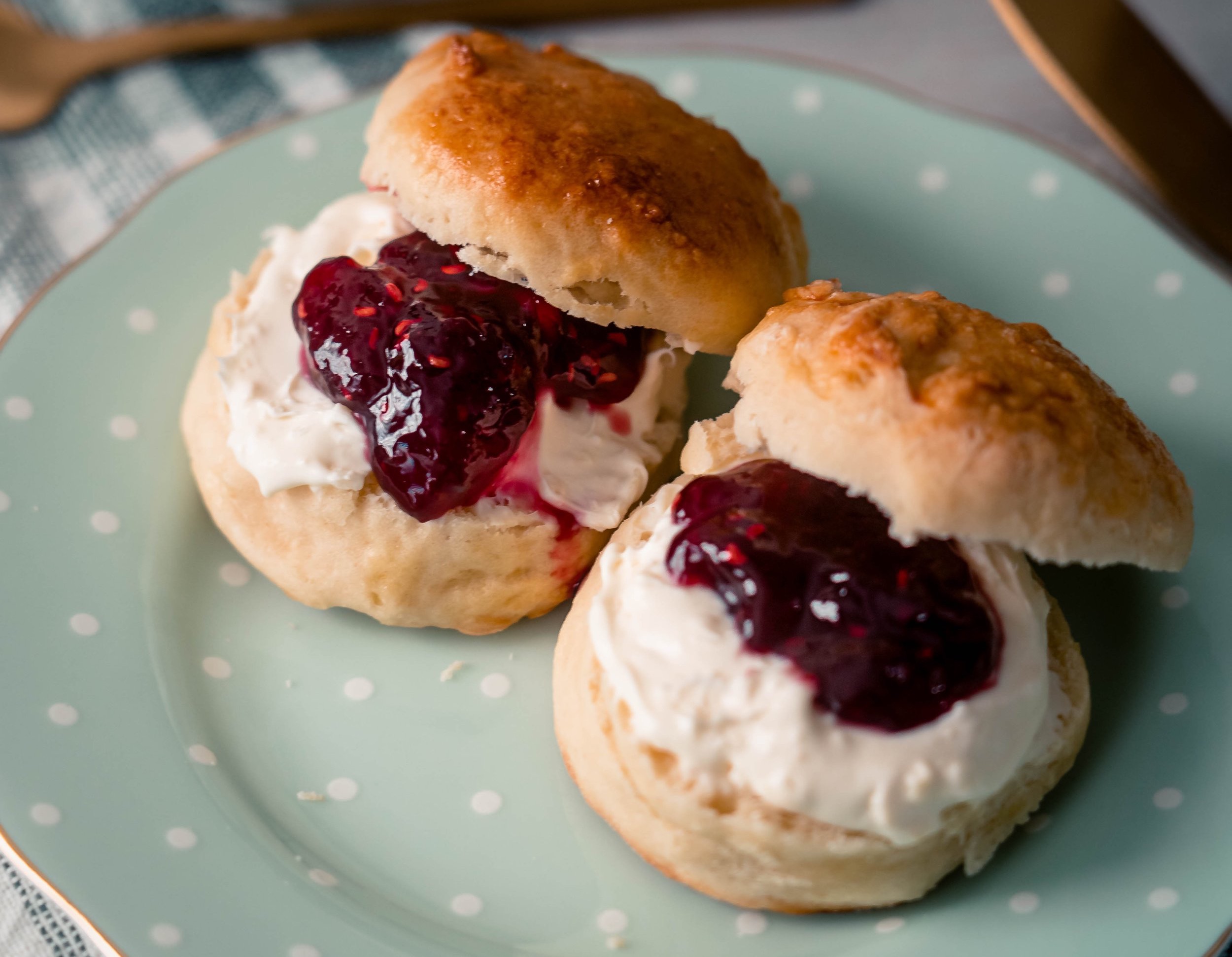 Classic Scones + Clotted Cream — The Spice Odyssey