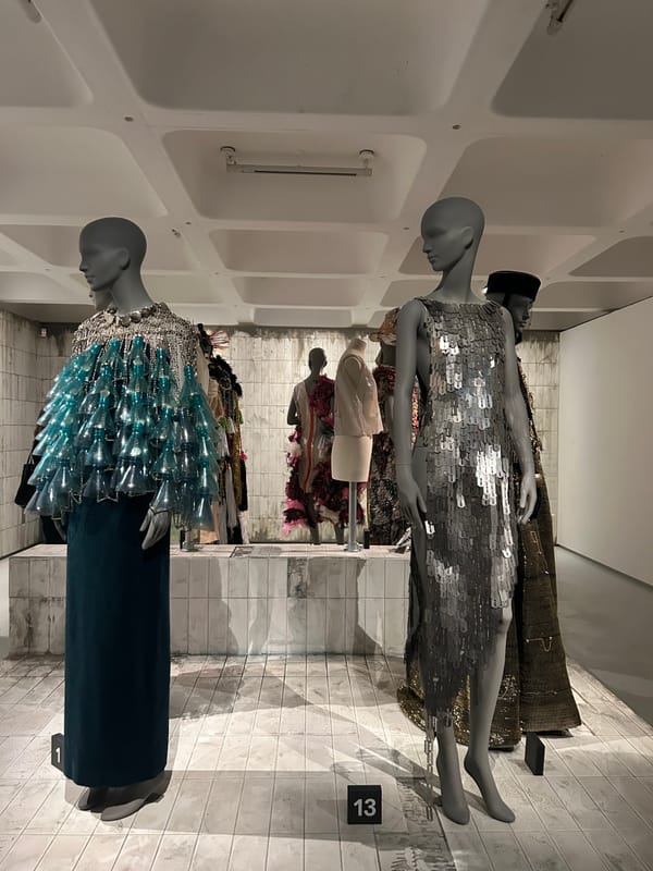 Why Ruined Dresses and Faux Stains Rule the Barbican Right Now