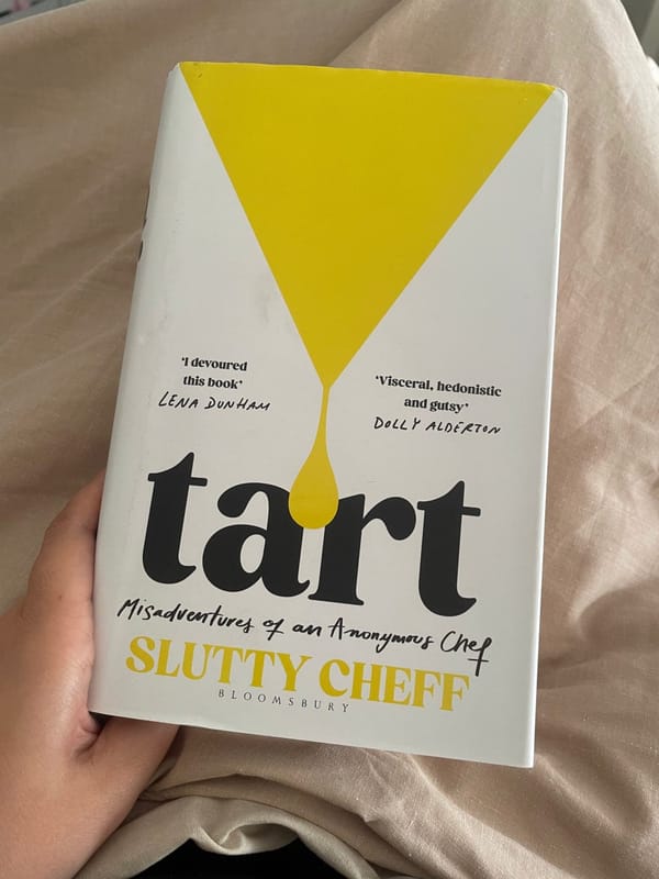 Tart: a book about culinary through the female gaze