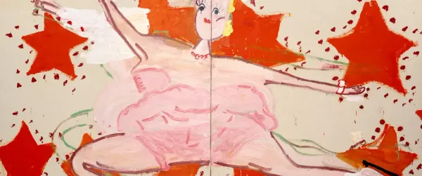 She started painting in her fifties. She's 91 now.